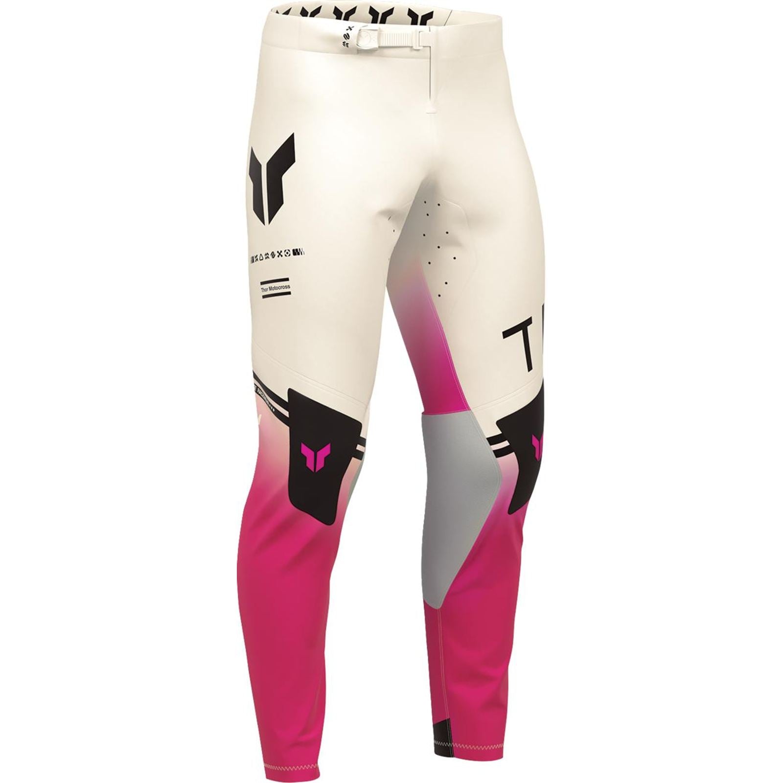 Thor Sportmode Geo Pants - Vintage White/Pink_2102517
