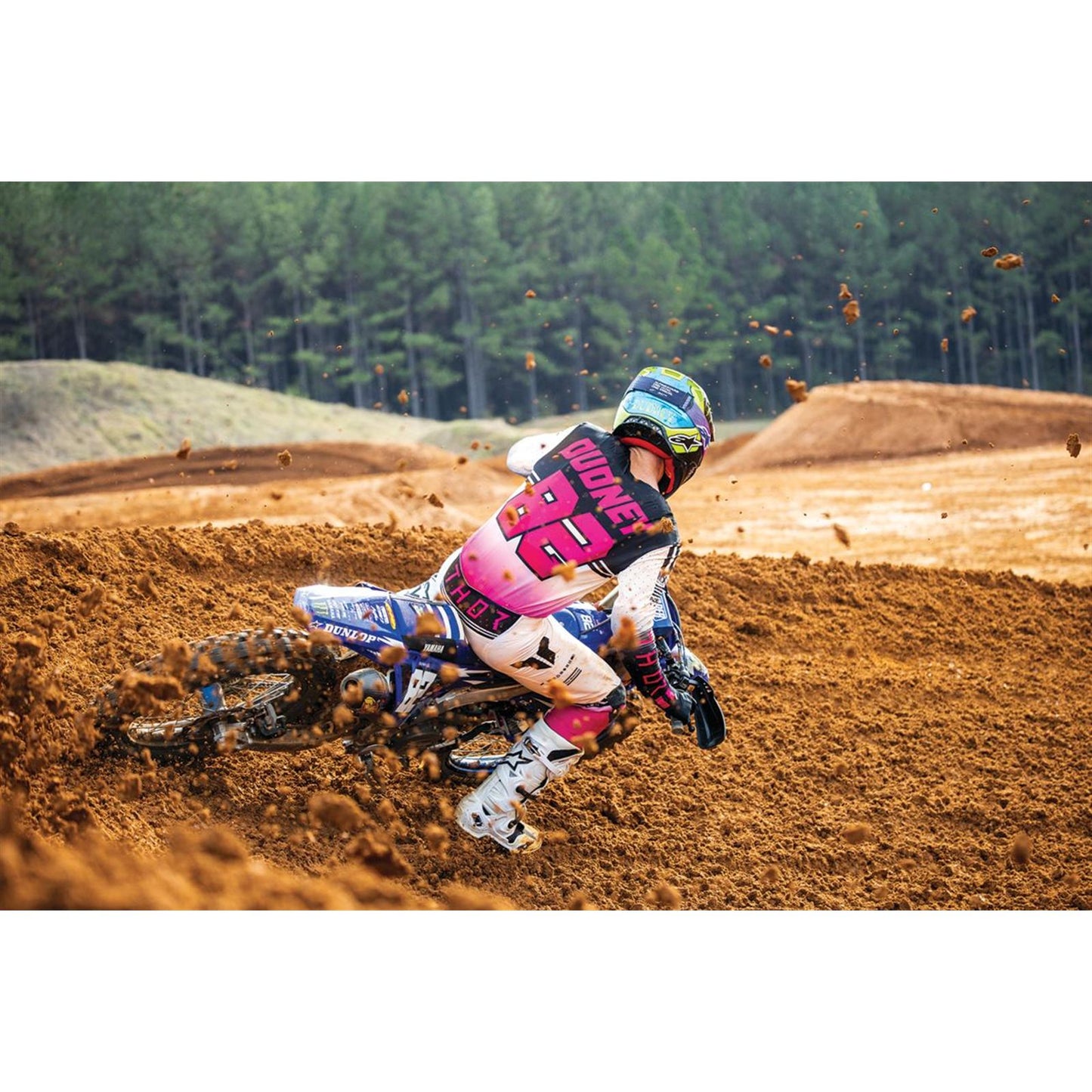 Thor Sportmode Geo Pants - Vintage White/Pink_2102518