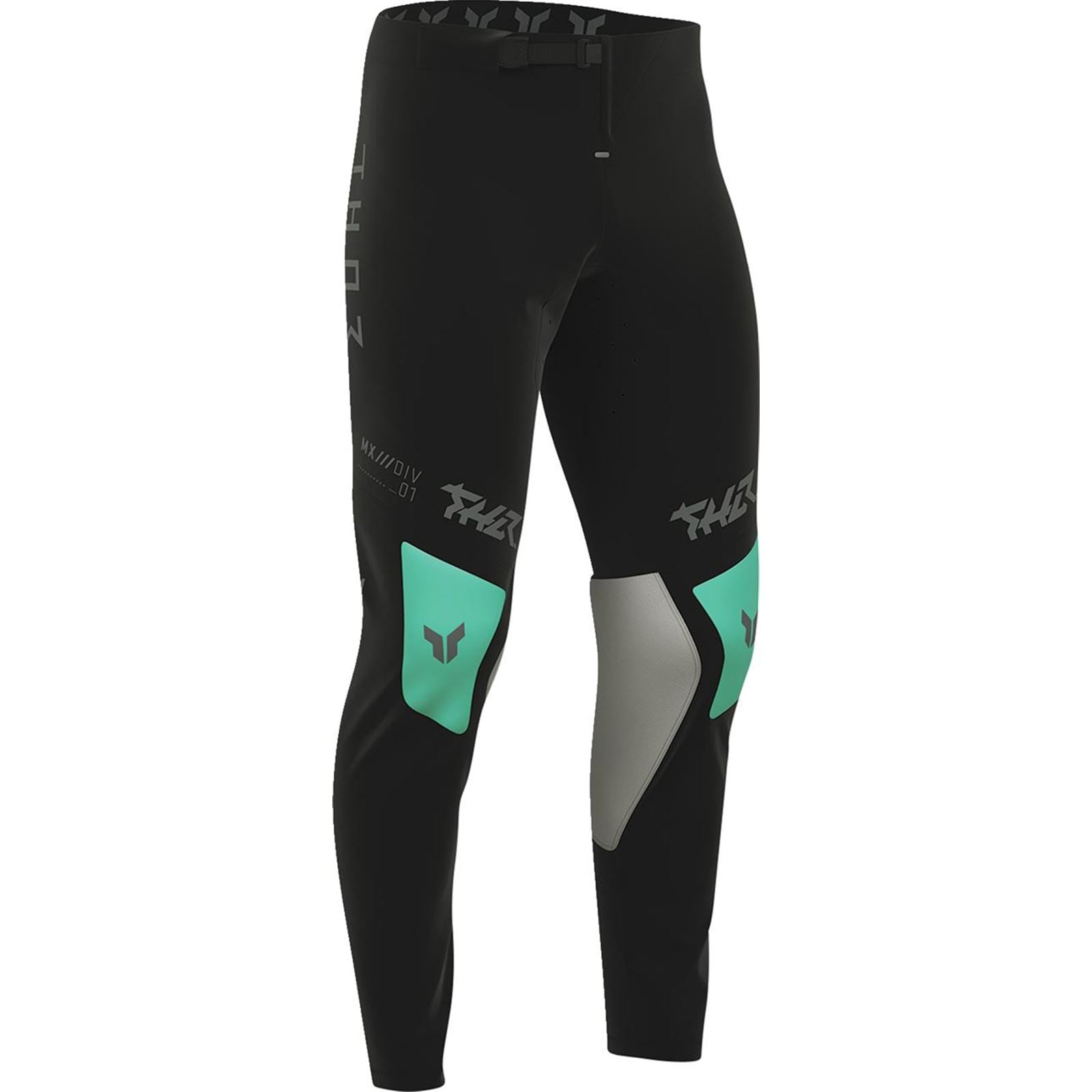 Thor Sportmode Mind Control Pants - Charcoal/Black_2348606