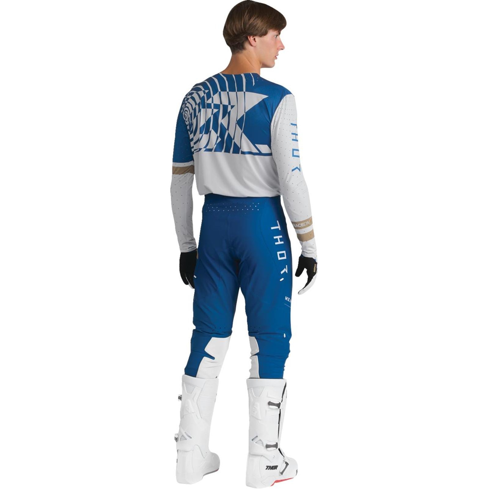 Thor Sportmode Mind Control Pants - Light Gray/Blue_2348685