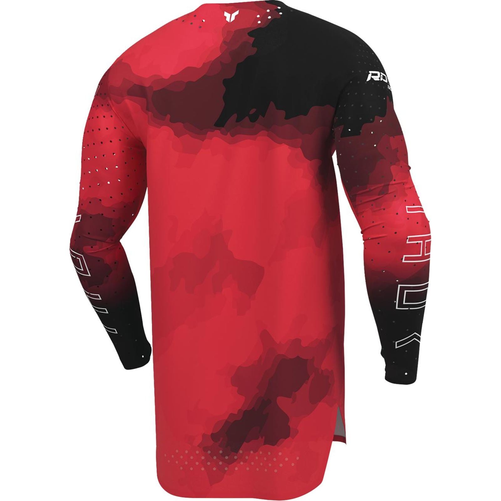 Thor Sportmode Carbon Jersey - Black/Red_2102765