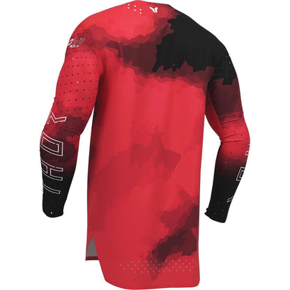 Thor Sportmode Carbon Jersey - Black/Red_2102871