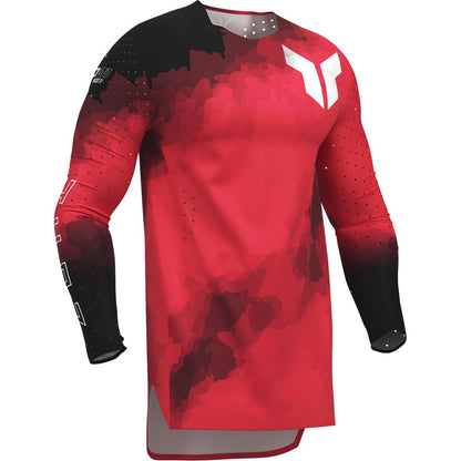 Thor Sportmode Carbon Jersey - Black/Red_2102968