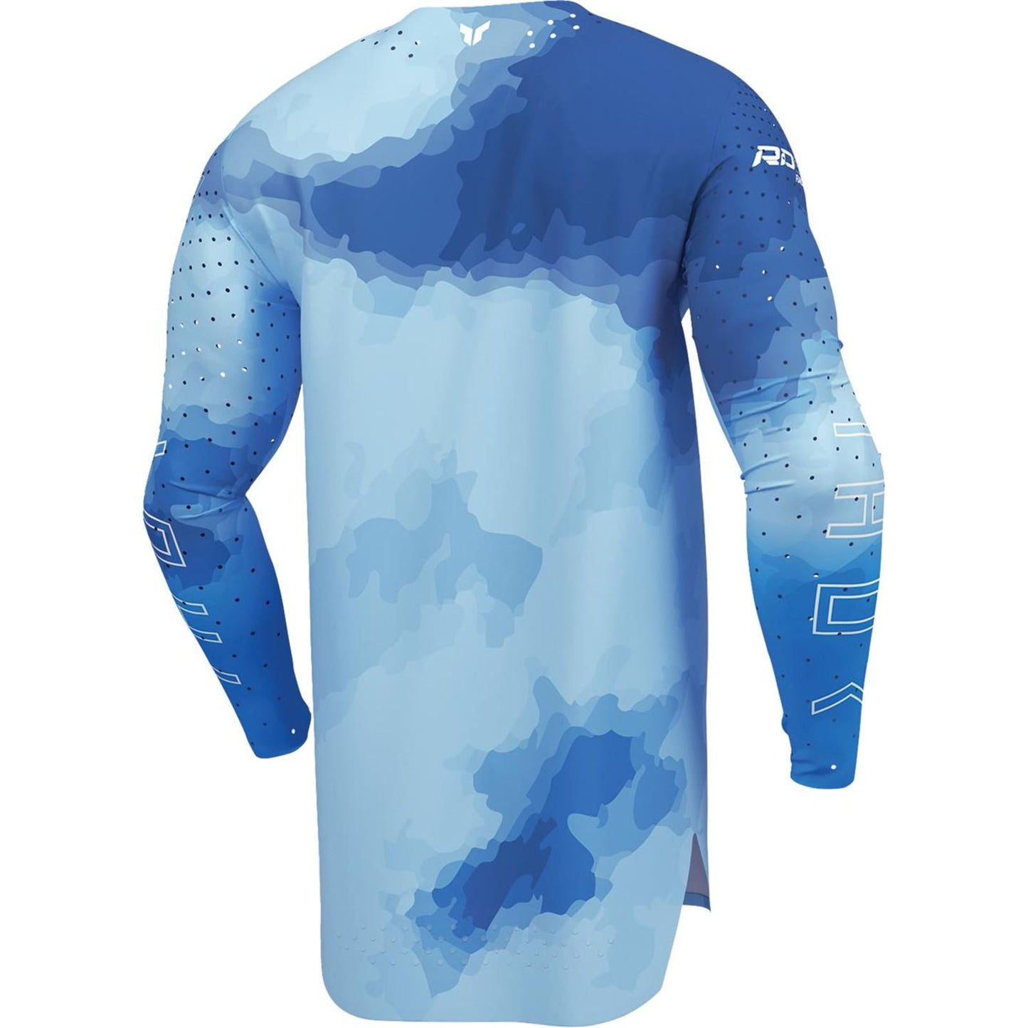 Thor Sportmode Carbon Jersey - Electric Blue/Powder Blue_2103215