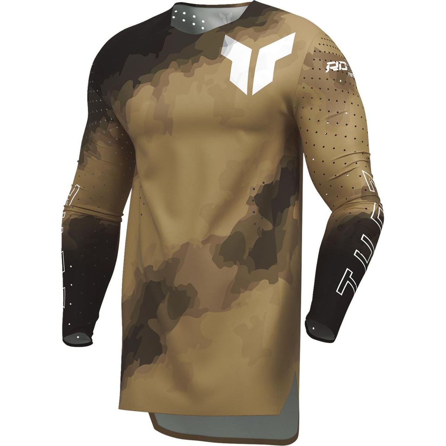 Thor Sportmode Carbon Jersey - Black/Copper_2103187