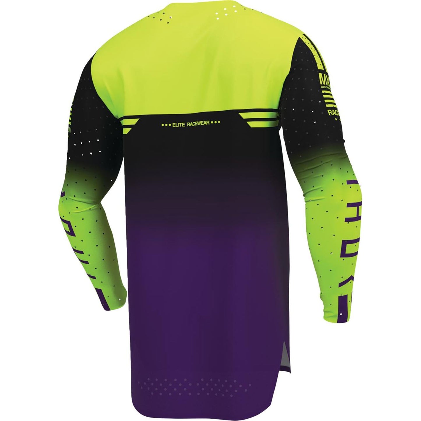Thor Sportmode Geo Jersey - Black/Purple_2102690