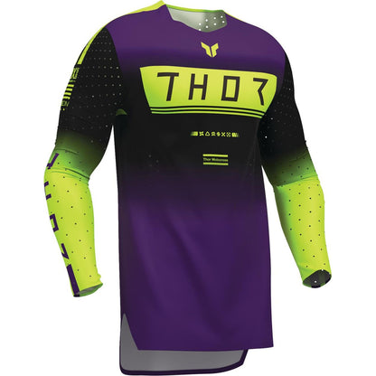 Thor Sportmode Geo Jersey - Black/Purple_2103379