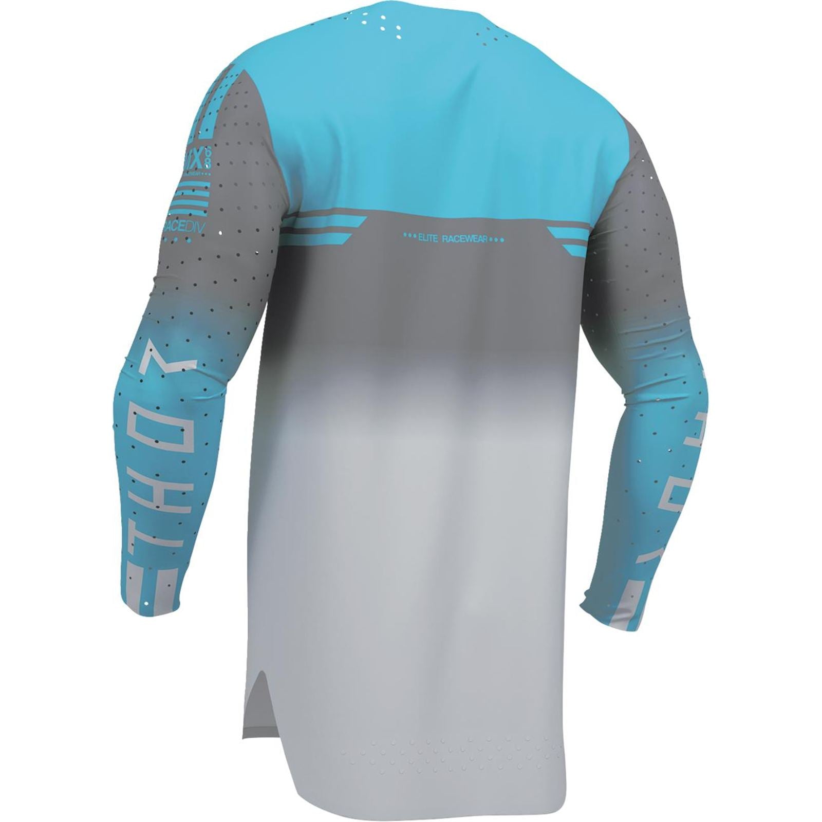 Thor Sportmode Geo Jersey - Charcoal/Gray_2103280
