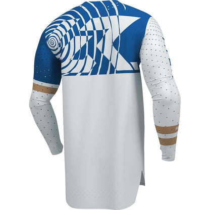 Thor Sportmode Mind Control Jersey - Light Gray/Blue_2348637