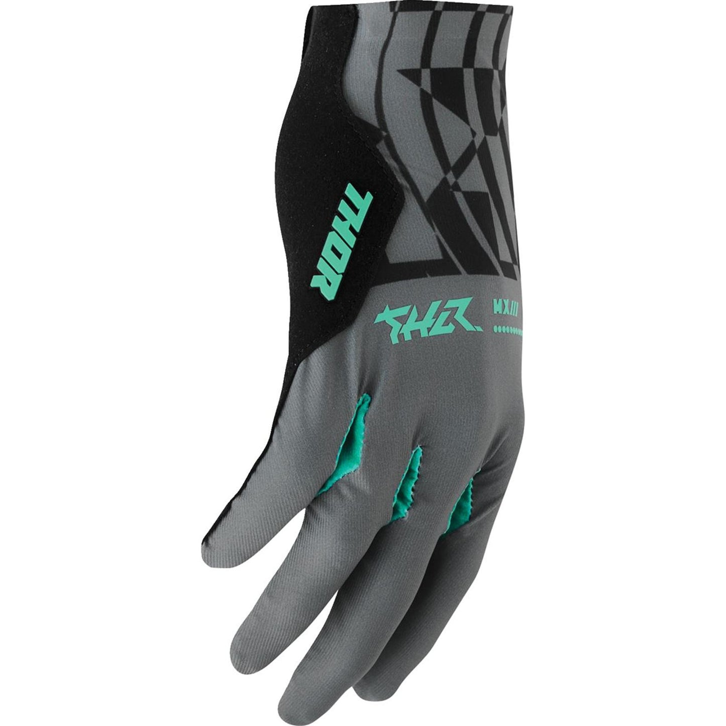 Thor Sportmode Mind Control Gloves - Charcoal/Black_2348404