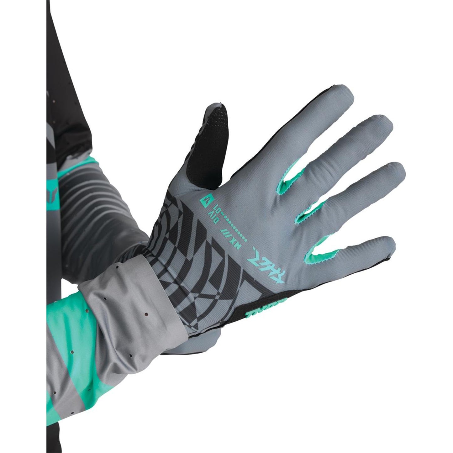 Thor Sportmode Mind Control Gloves - Charcoal/Black_2348636