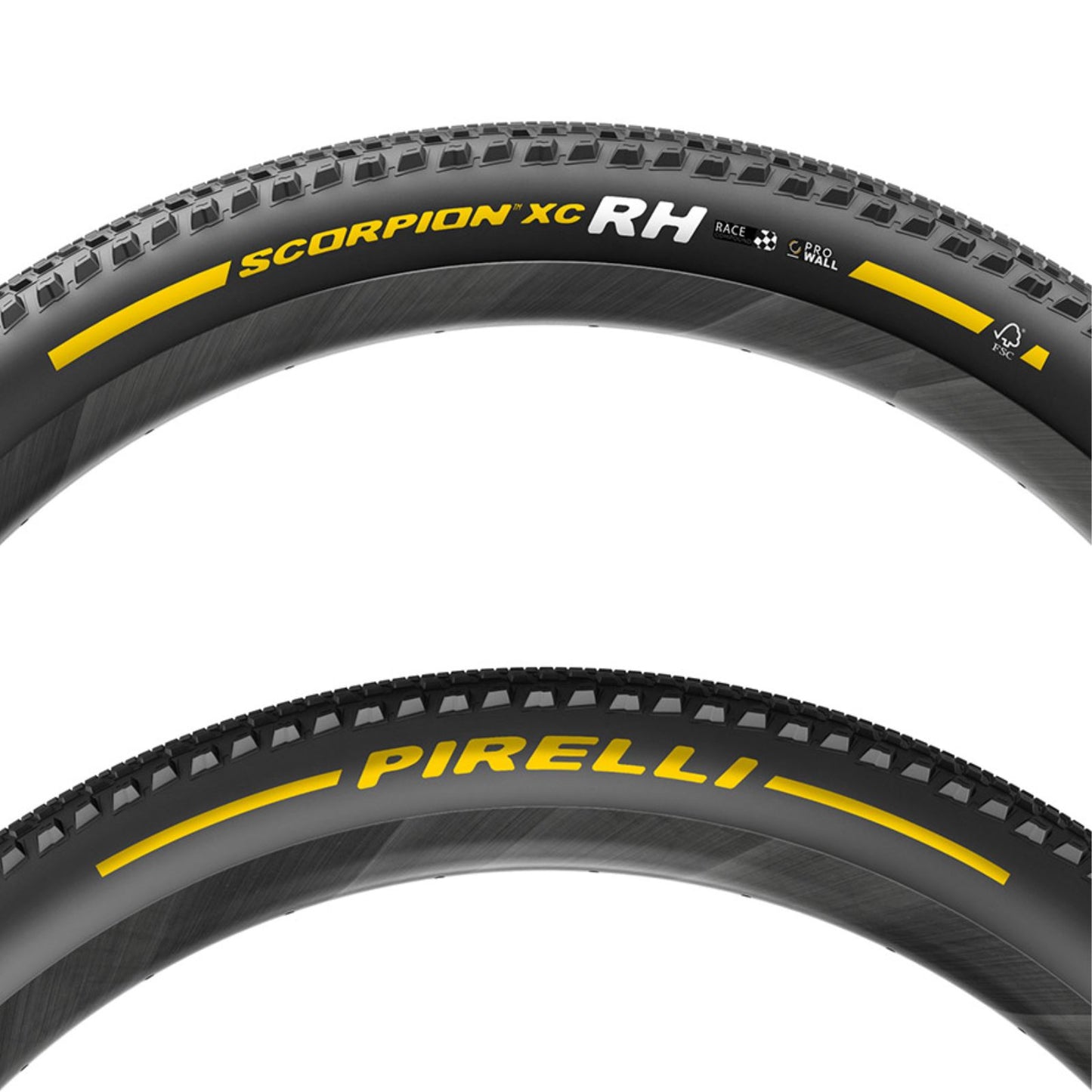 Pirelli - Bicycle Scorpion Race XC RH Mountain Tire 29x2.4, 120TPI Black [MPN: TR00176]_1887626