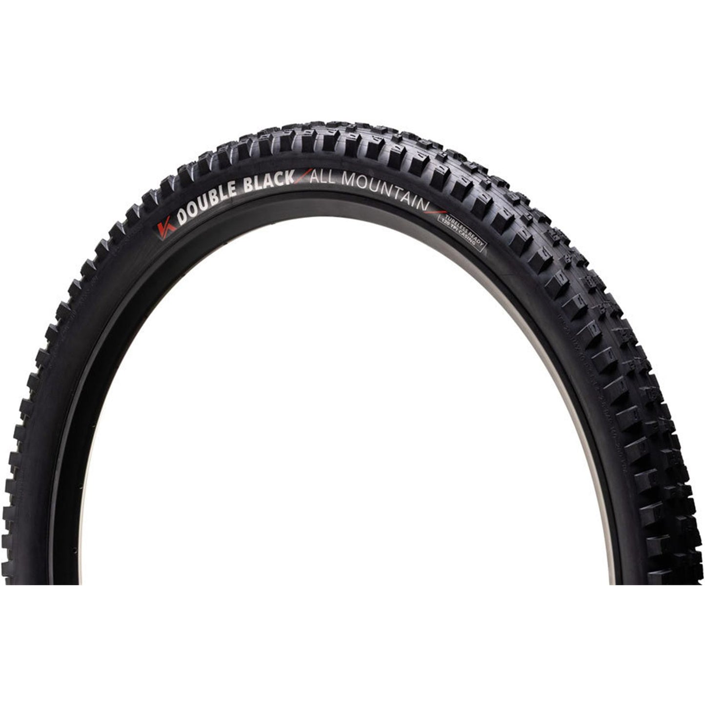 Kenda - Bicycle KDouble Black Tire - 29 x 2.60, Tubeless, Folding, Black, All Mountain [MPN: TR00205]_1915587