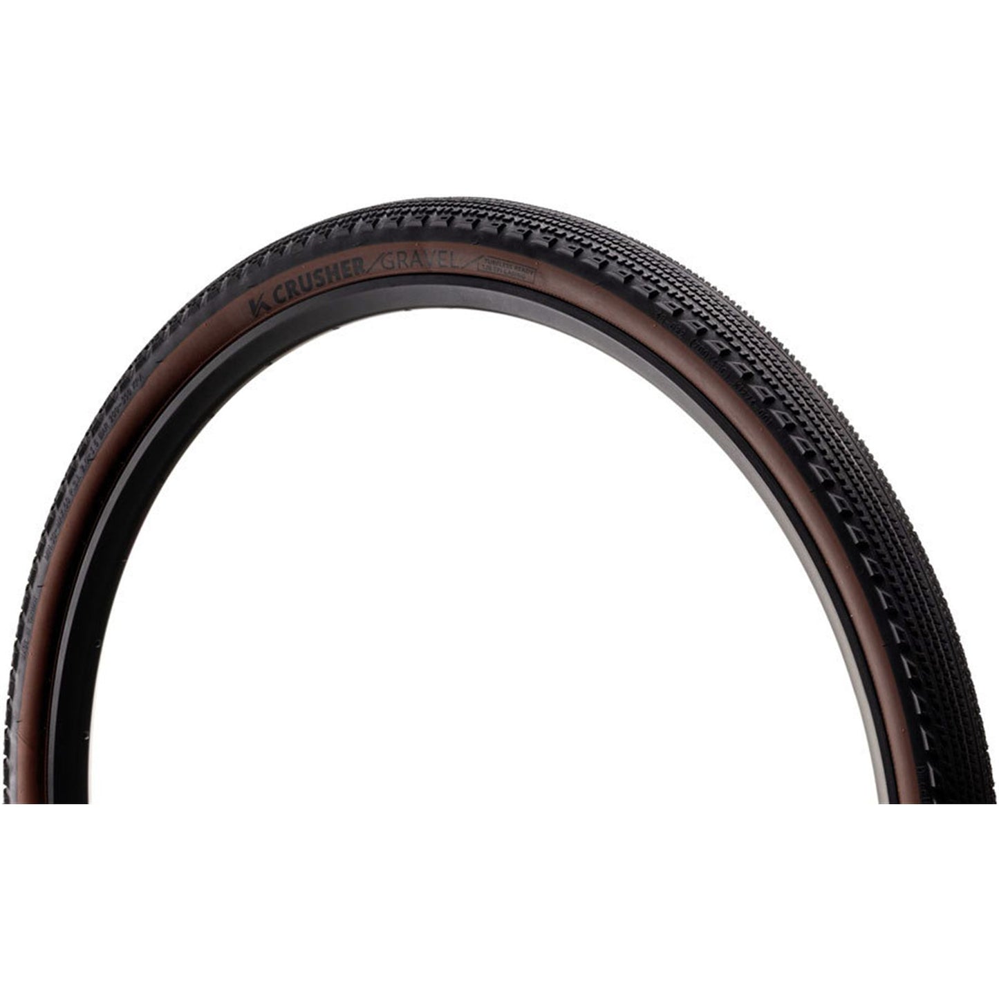 Kenda - Bicycle Crusher Tire - 700 x 40, Tubeless, Folding, Black/Coffee, Race Pace [MPN: TR00204]_1915585