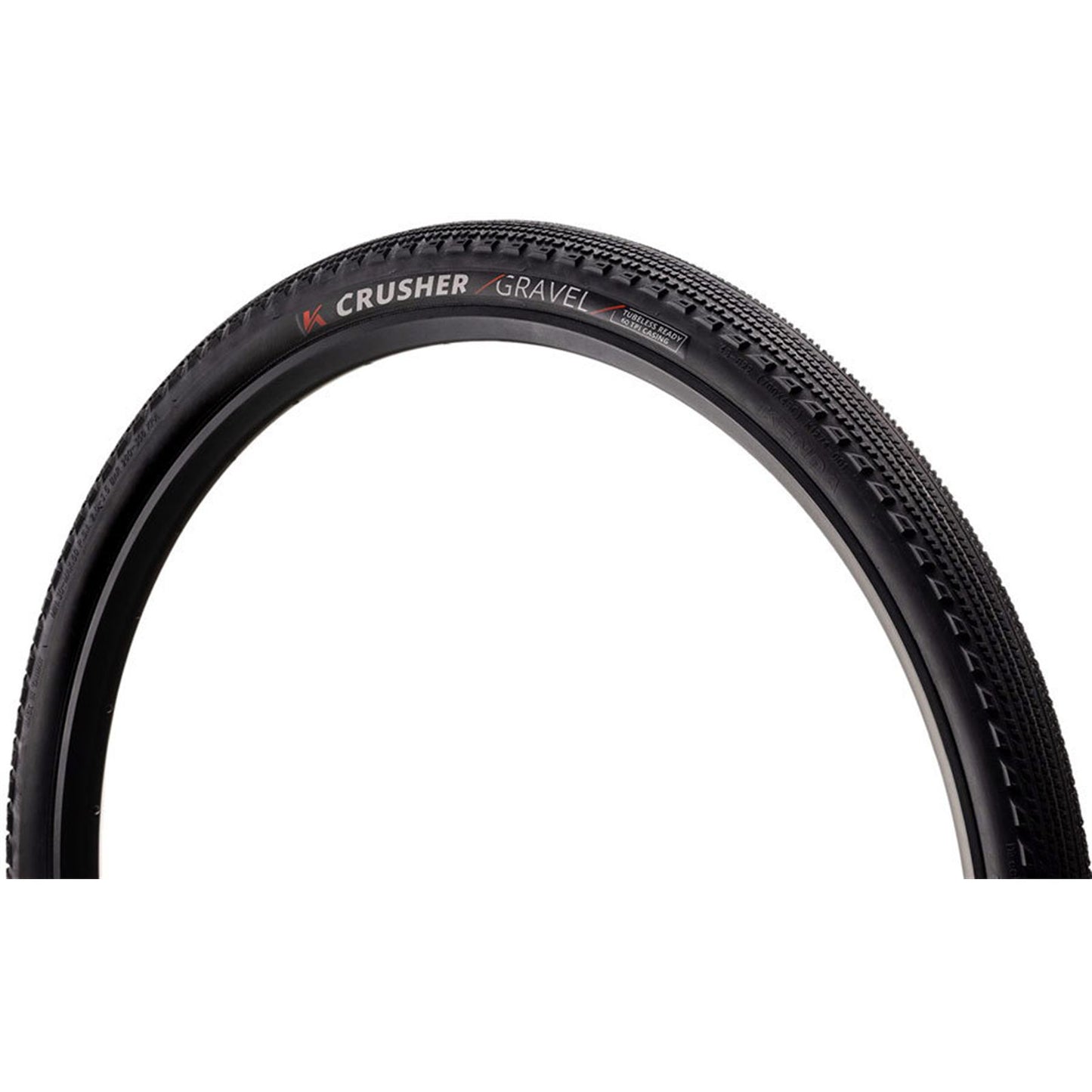 Kenda - Bicycle Crusher Tire - 700 x 35, Tubeless, Folding, Black, Adventure Tough [MPN: TR00211]_1915549