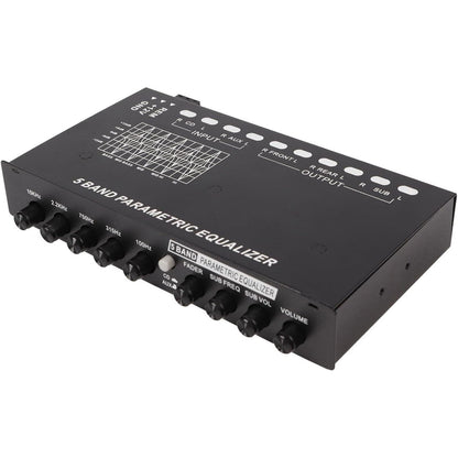 Closeout Airshi 5 Bands EQ Car Amplifier Stereo Equalizer High Output  [MPN: AIRSHIRC60UFISN3]_1872702
