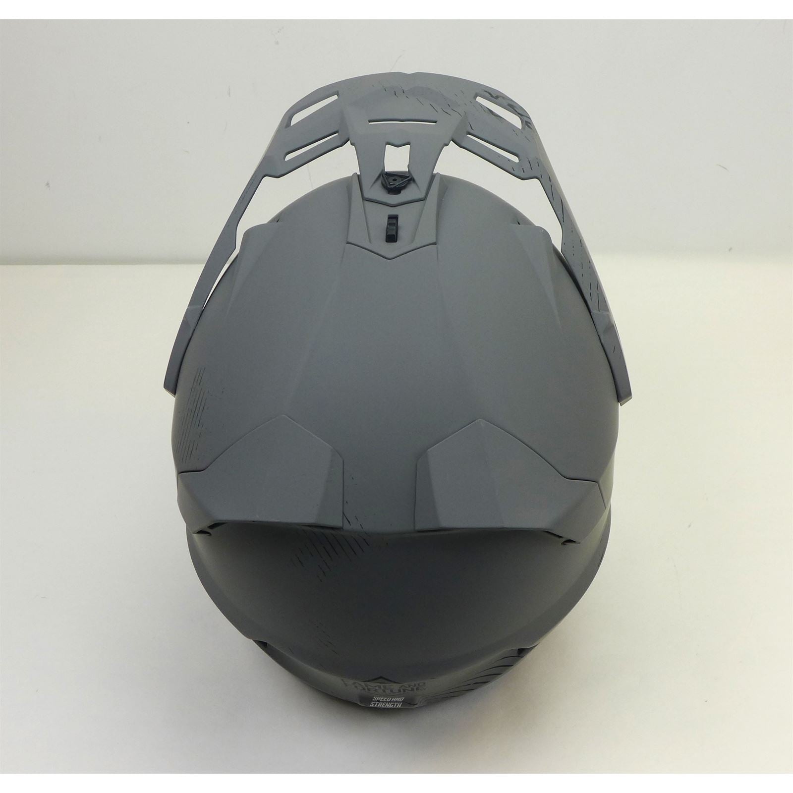 Speed And Strength SS2600 Fortune Helmet - Grey/Black, Large OPEN BOX [MPN: TR-126-056]_1874132
