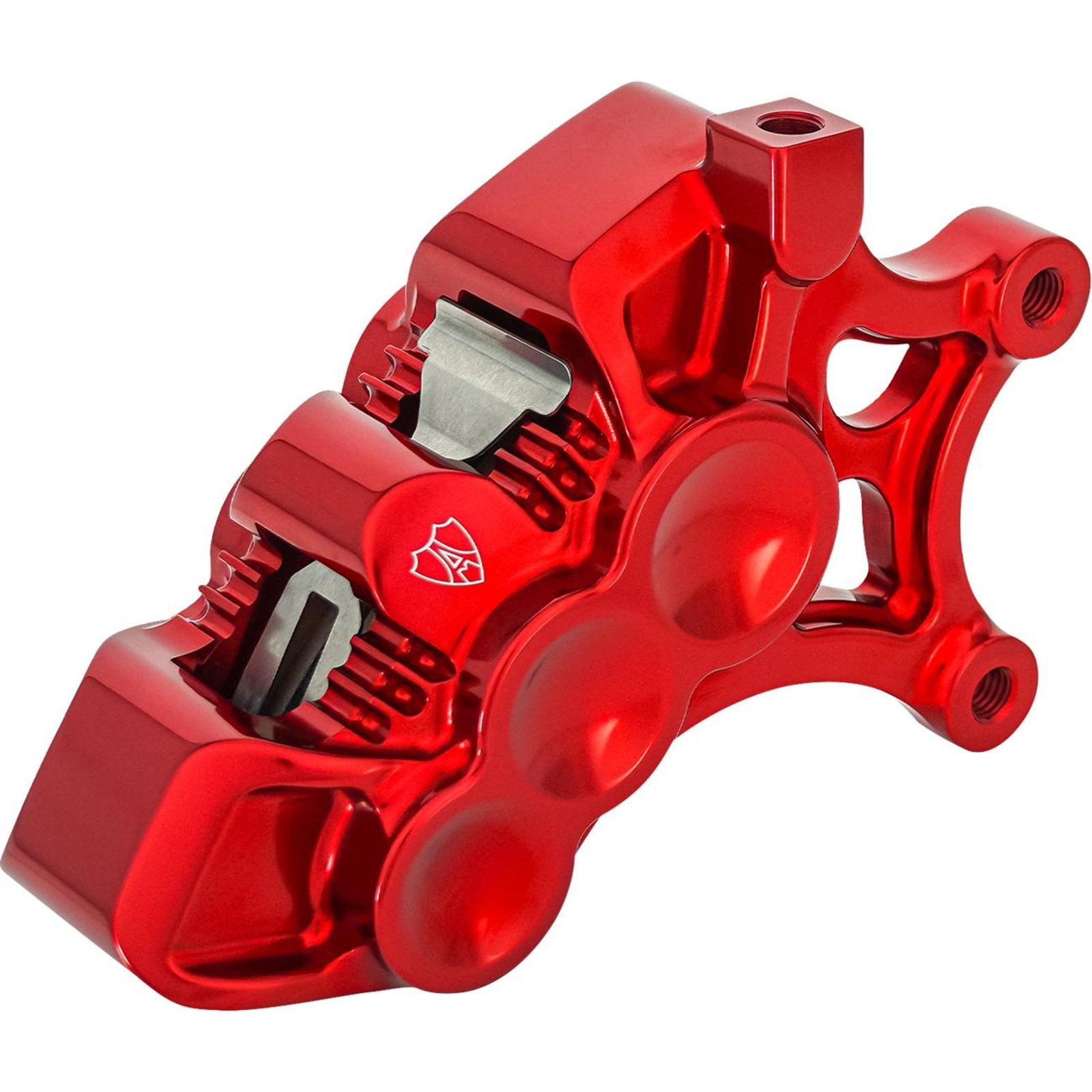 Arlen Ness Monoblock Axial Brake Caliper - 14" - Right - Red [MPN: 1701-0839]_2348461