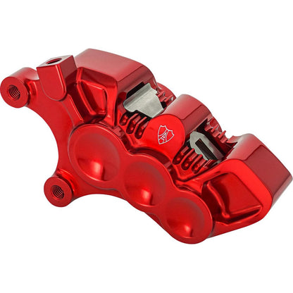 Arlen Ness Monoblock Axial Brake Caliper - 11.8" - Left - Red [MPN: 1701-0842]_2569761