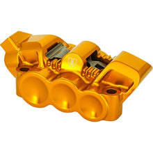 Arlen Ness Monoblock Radial Brake Caliper - 100 mm - Left - Gold [MPN: 1701-0851]_2145329