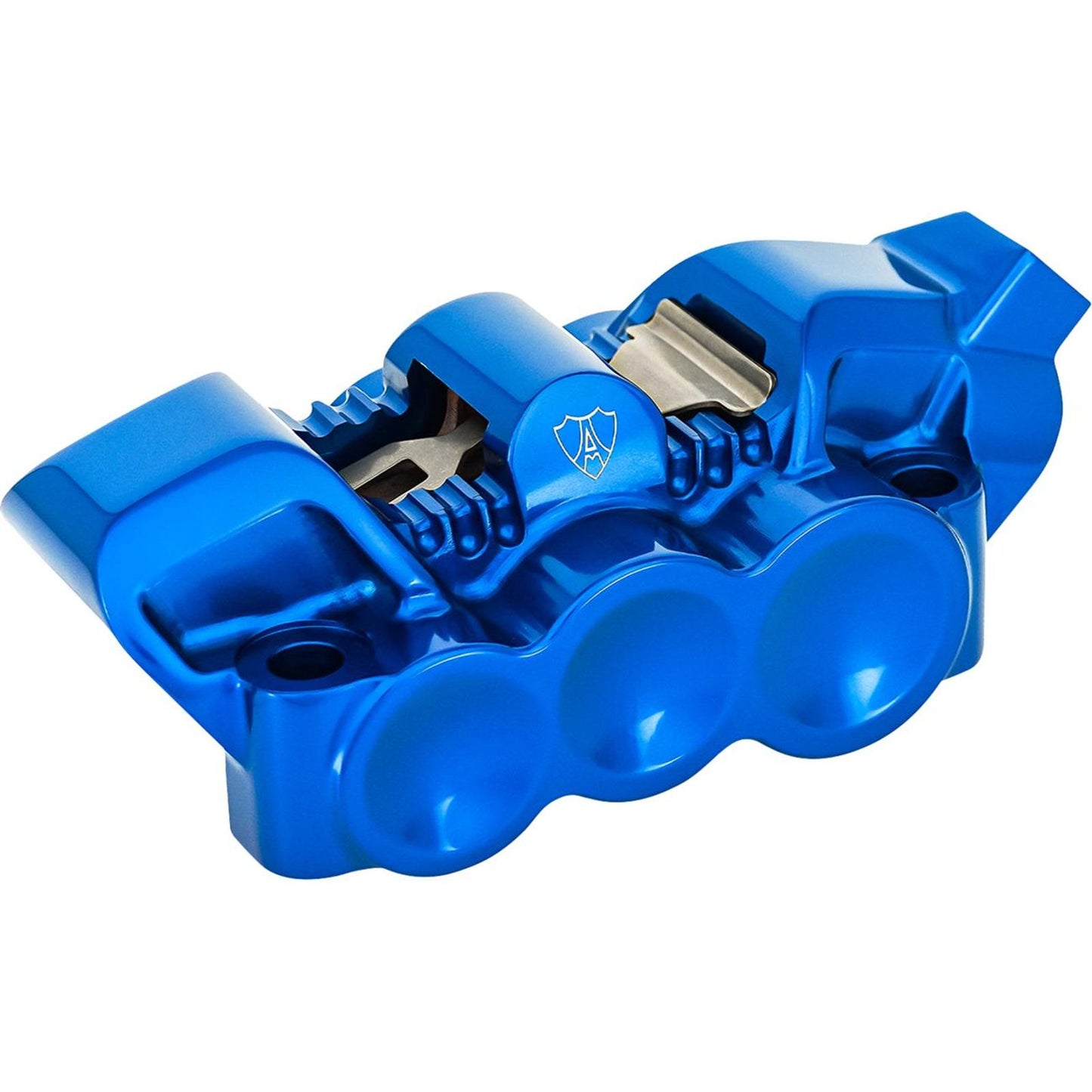 Arlen Ness Monoblock Radial Brake Caliper - 100 mm - Left - Blue [MPN: 1701-0853]_2348443