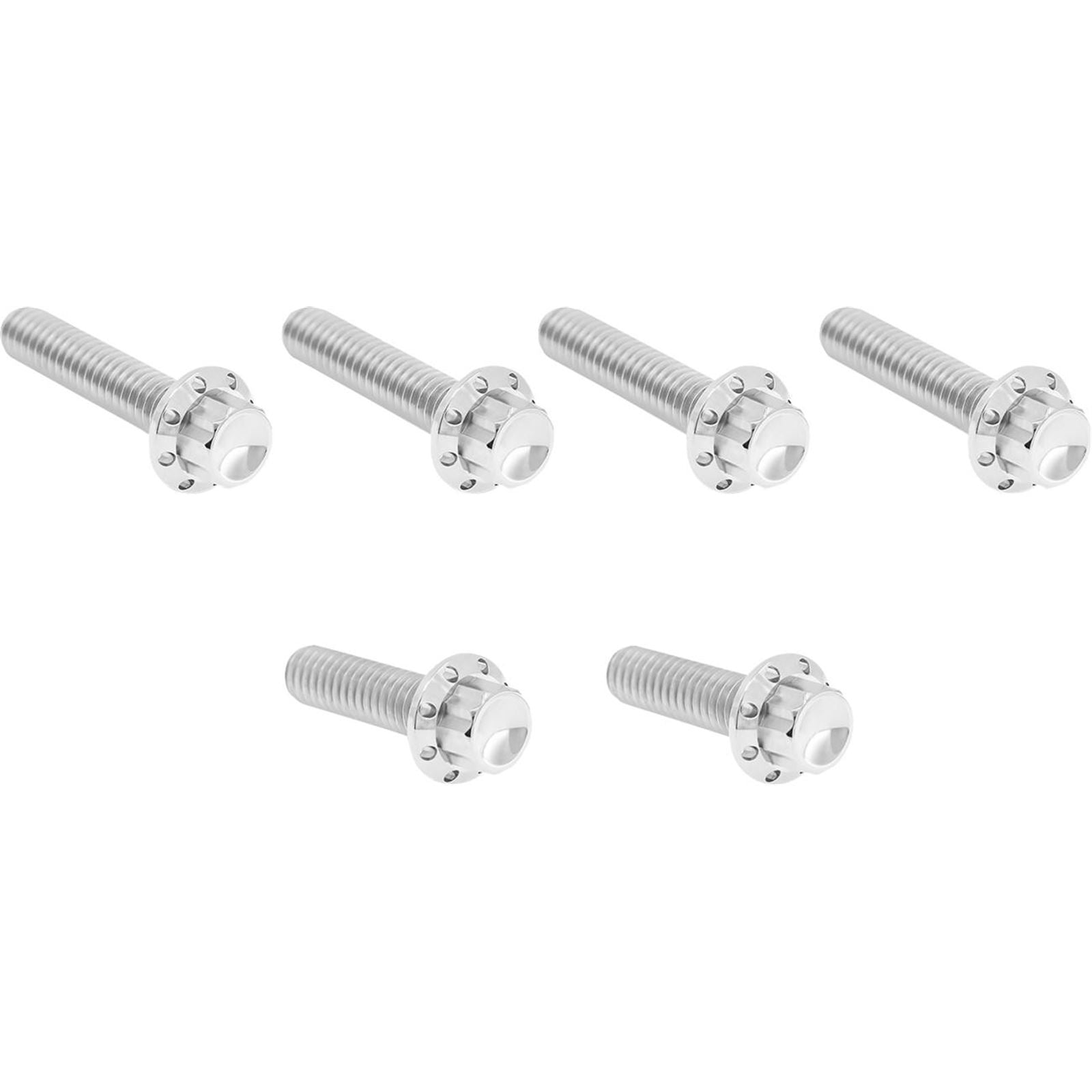 Arlen Ness Bolt Kit - Cable Clutch - Titanium - 12-Point for M8/Twin Cam - Polished [MPN: 2401-1811]_1879044