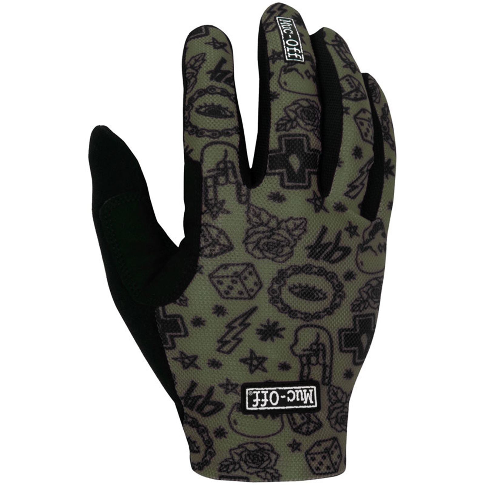 Muc-Off Summer Lightweight Mesh Rider Gloves - Green_1911221