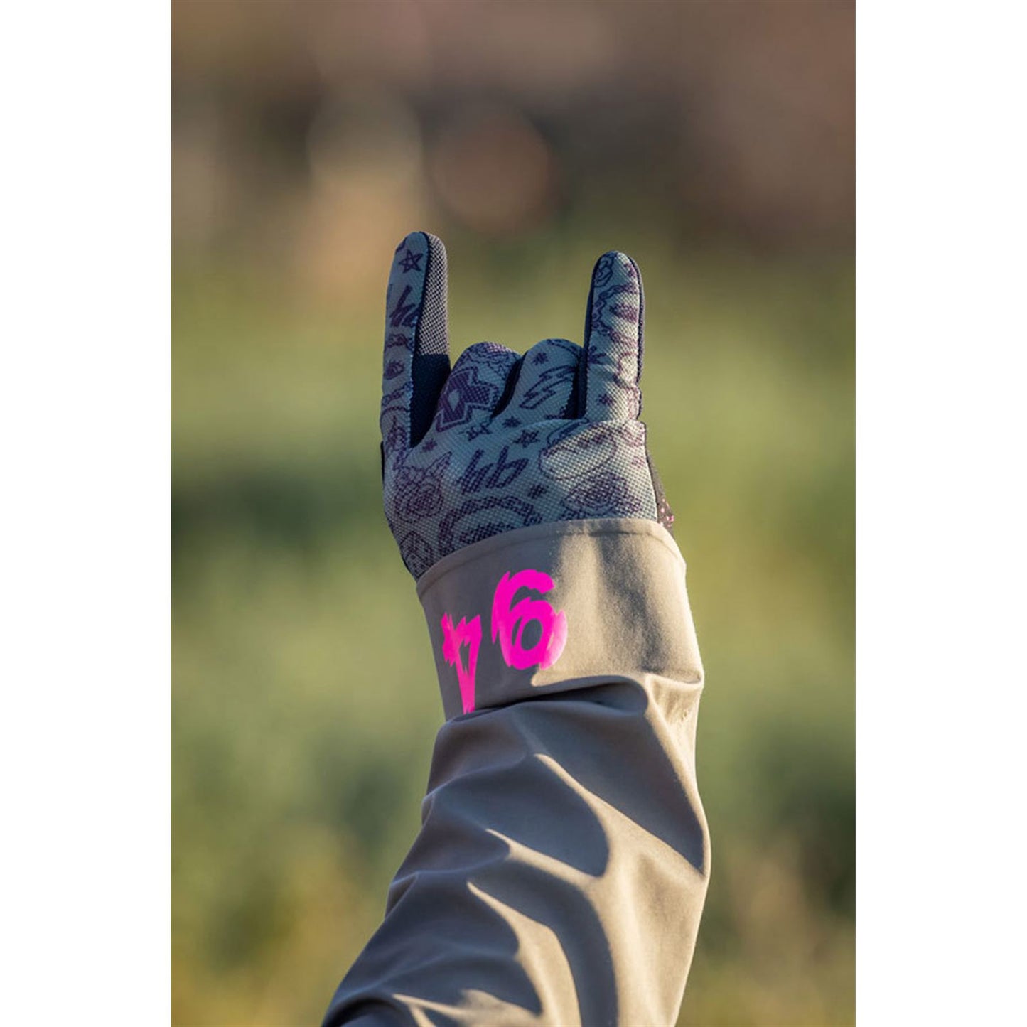 Muc-Off Summer Lightweight Mesh Rider Gloves - Green_1911223