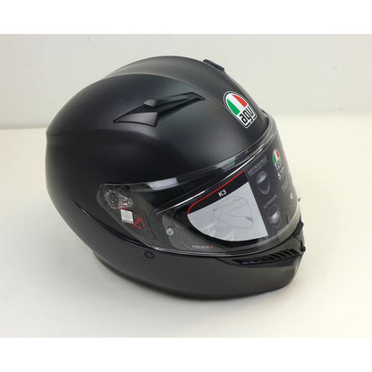 AGV Helmets K3 Helmet - Matte Black - Large OPEN BOX [MPN: 2118381004004L]_1874135