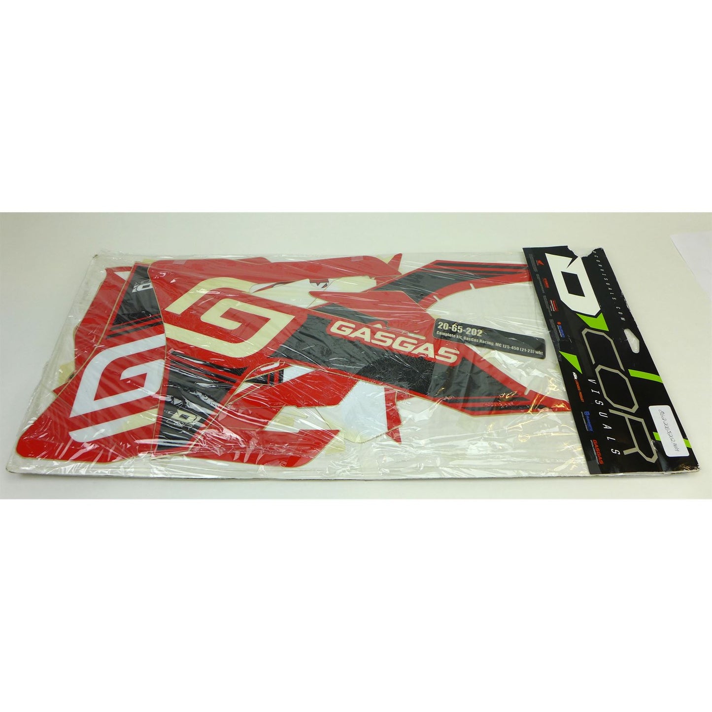 D'Cor COMPLETE KIT GASGAS RACING MC 125-450 WHT BGS OPEN BOX [MPN: 20-65-202]_1876621