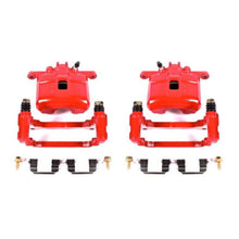Powerstop Front Red Calipers w/Brackets - Pair for 02-06 Acura RSX [MPN: psbS2808]_1876014
