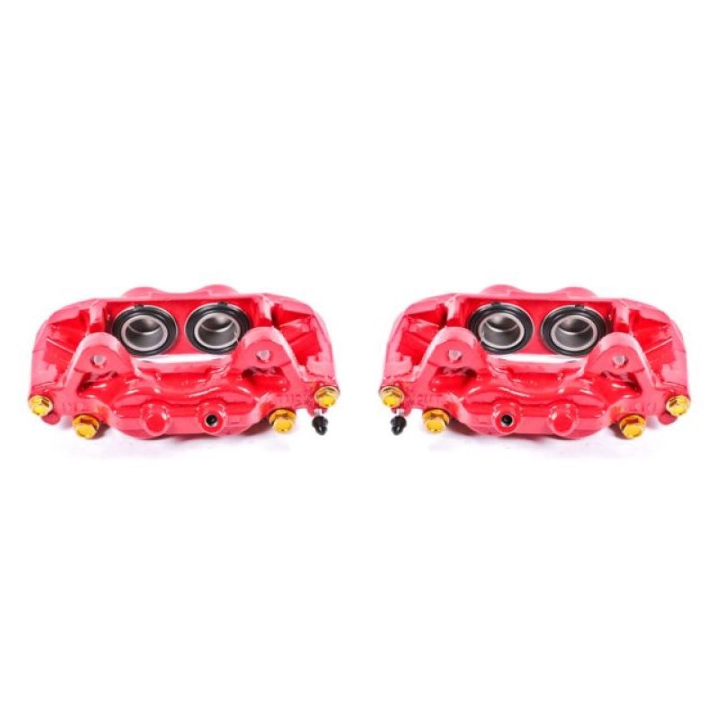 Powerstop Front Red Calipers w/o Brackets - Pair for 01-07 Toyota Sequoia [MPN: psbS2712]_1875788