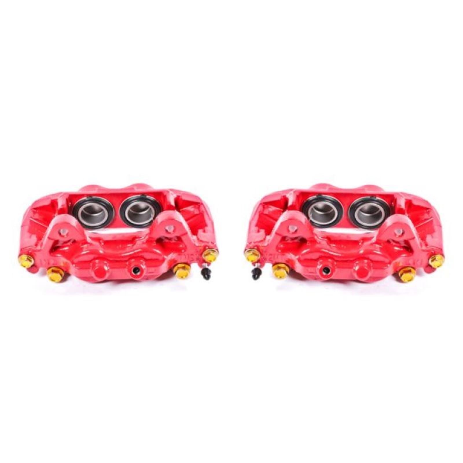 Powerstop Front Red Calipers w/o Brackets - Pair for 01-07 Toyota Sequoia [MPN: psbS2712]_1875788