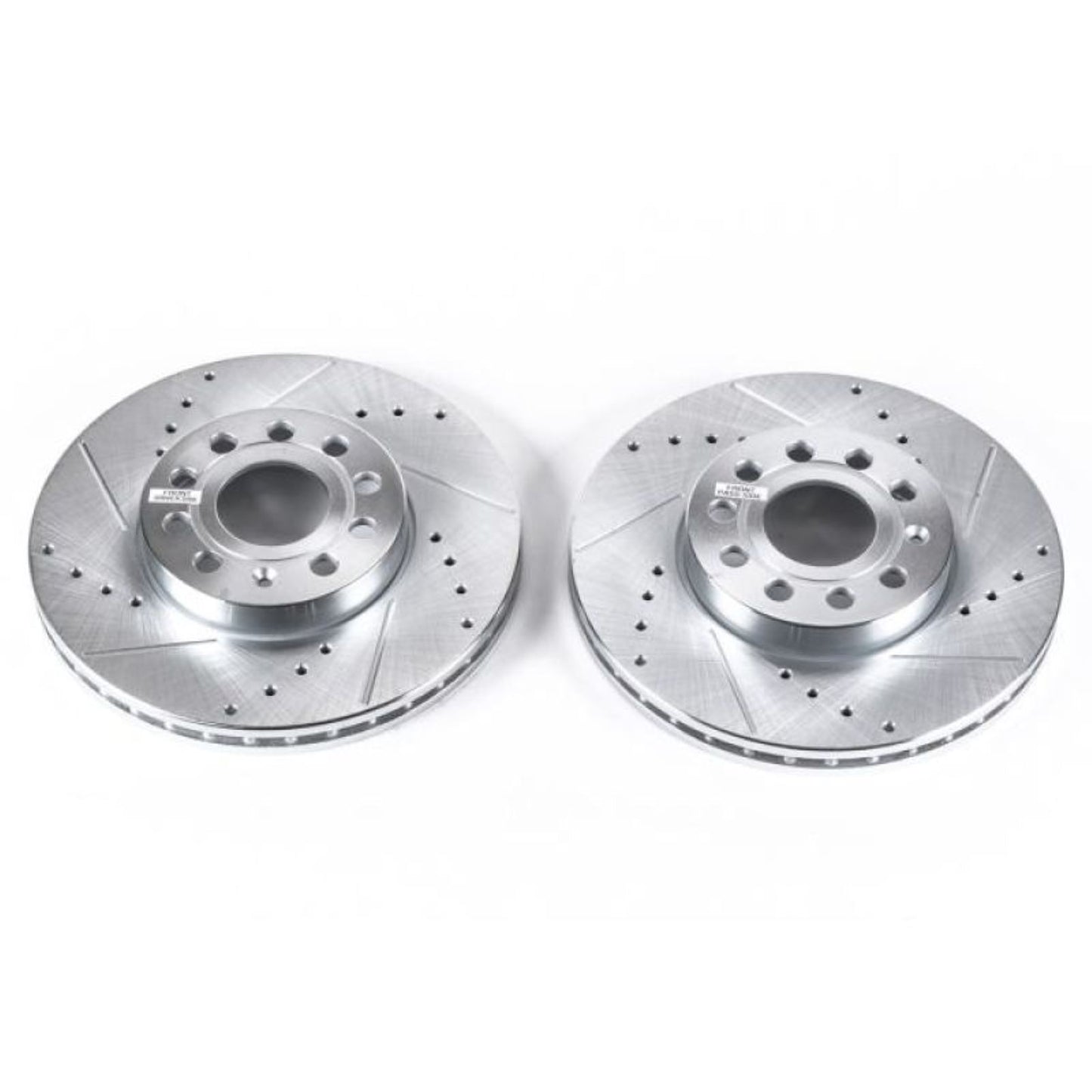 Powerstop Front Evolution Drilled & Slotted Rotors - Pair for 10-13 Audi A3 [MPN: psbEBR830XPR]_1876073