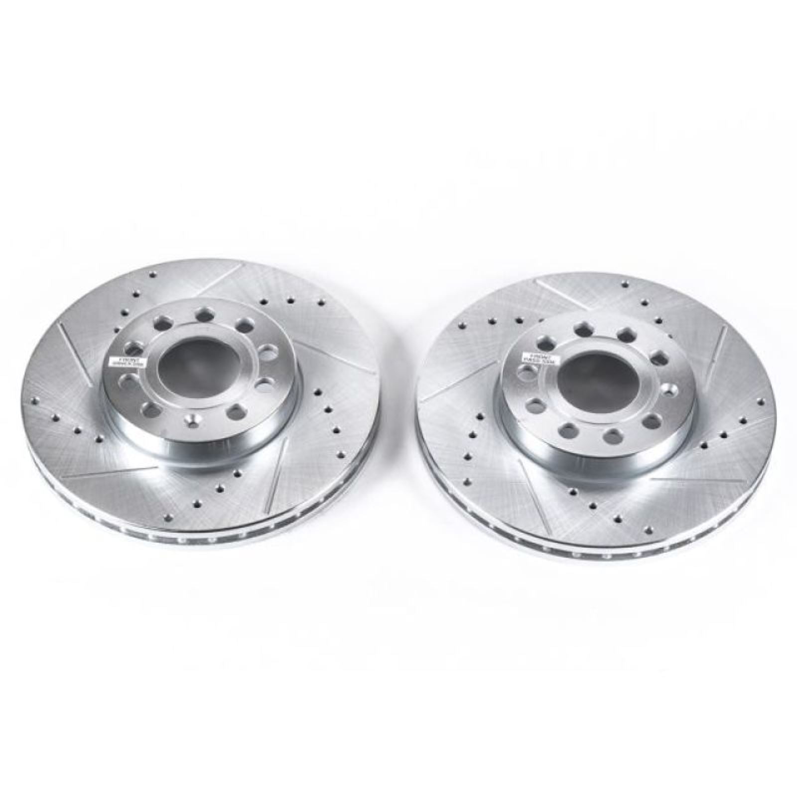 Powerstop Front Evolution Drilled & Slotted Rotors - Pair for 10-13 Audi A3 [MPN: psbEBR830XPR]_1876073