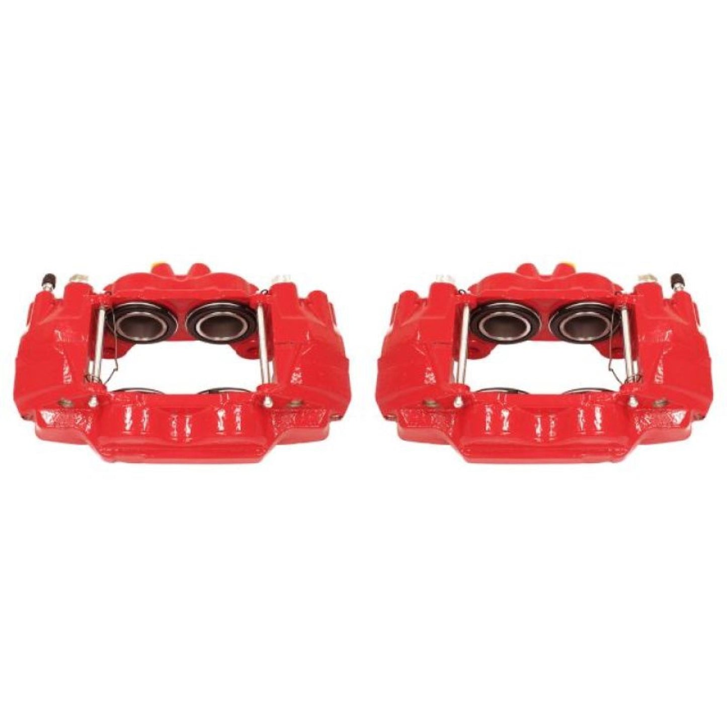 Powerstop Front Red Calipers w/o Brackets - Pair for 03-09 Toyota 4Runner [MPN: psbS2984]_1876164