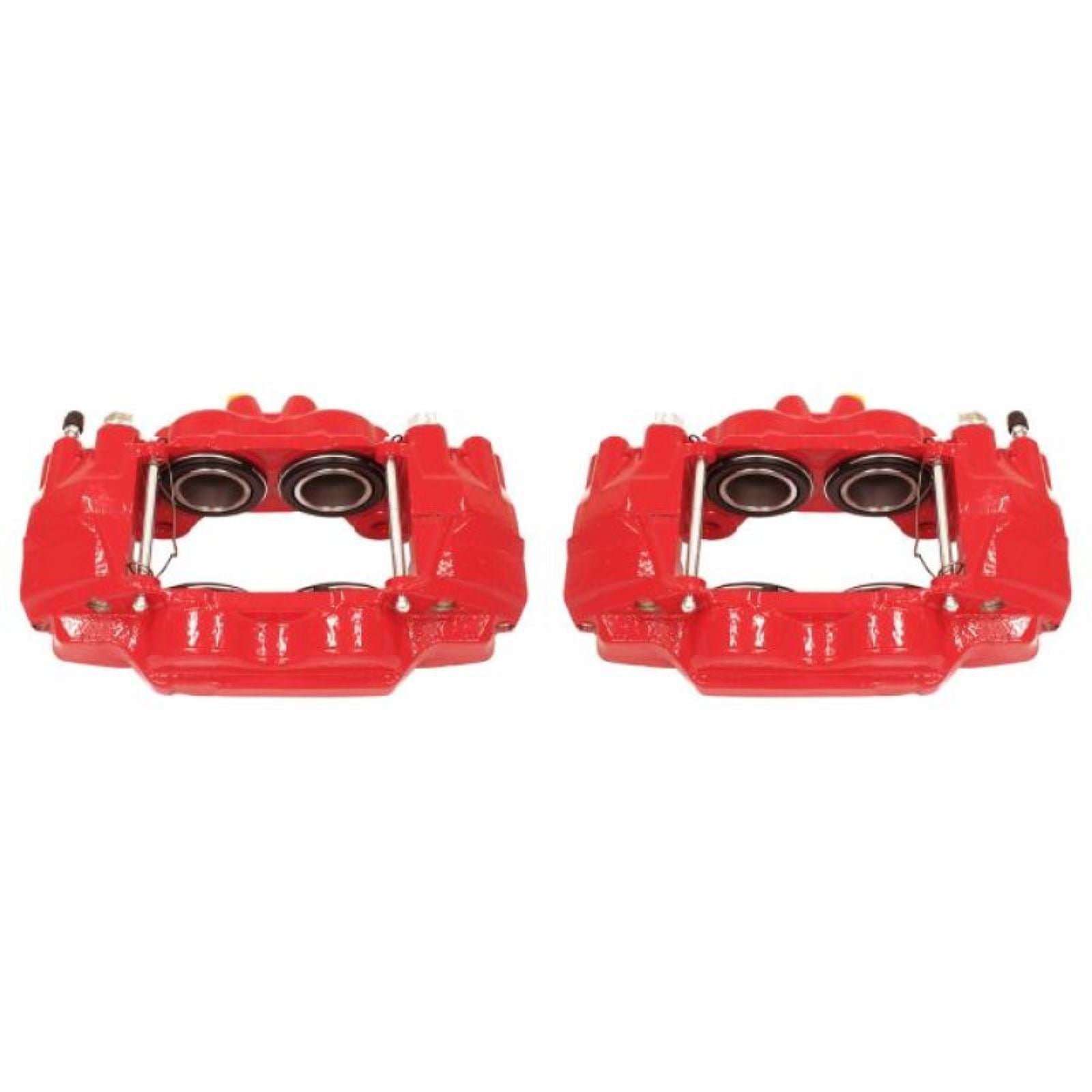 Powerstop Front Red Calipers w/o Brackets - Pair for 03-09 Toyota 4Runner [MPN: psbS2984]_1876164