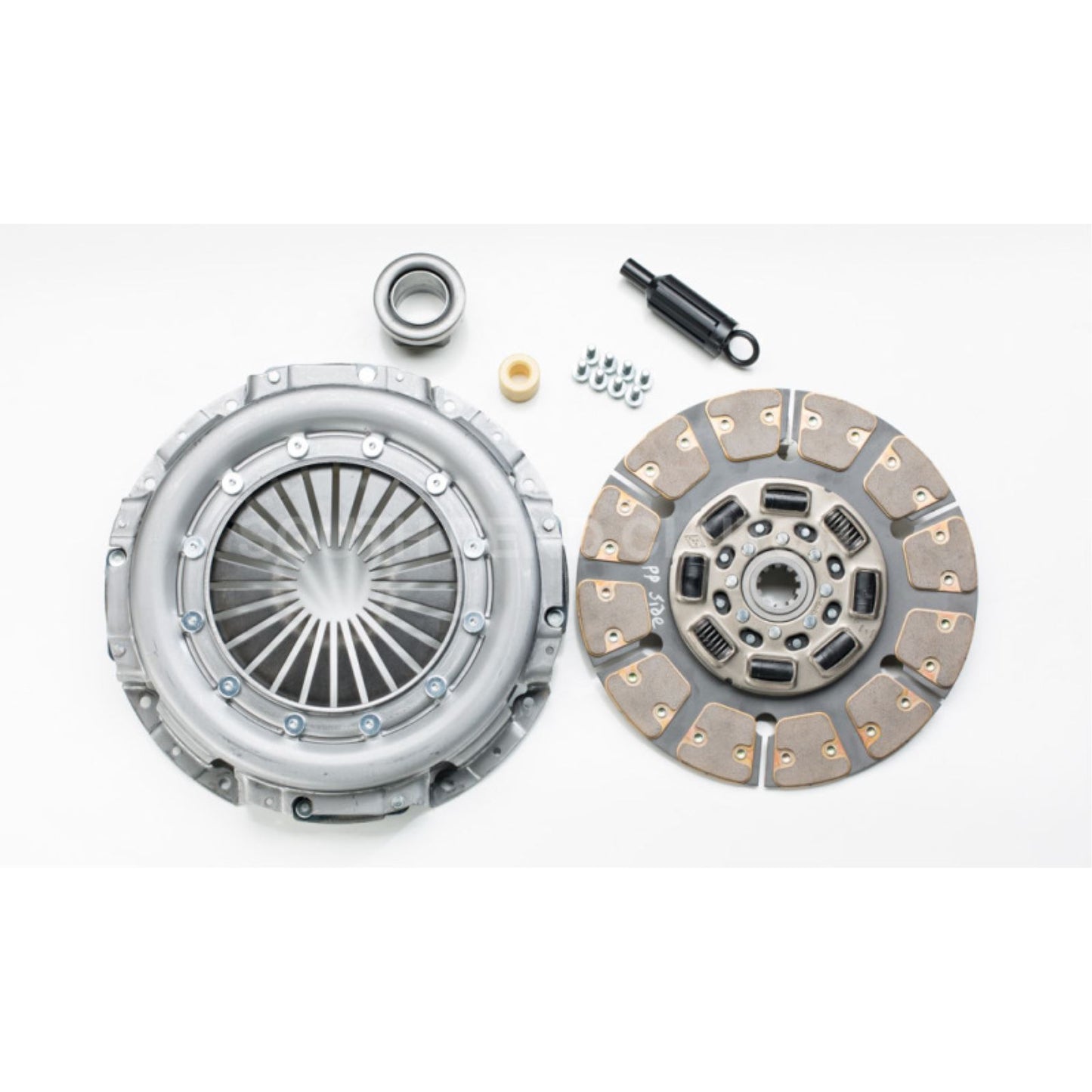 South Bend Clutch 99-03 Ford 7.3 Powerstroke ZF-6 Carbotic Friction 4 Paddle Spicer Clutch Kit [MPN: sbc1939CB]_1876069
