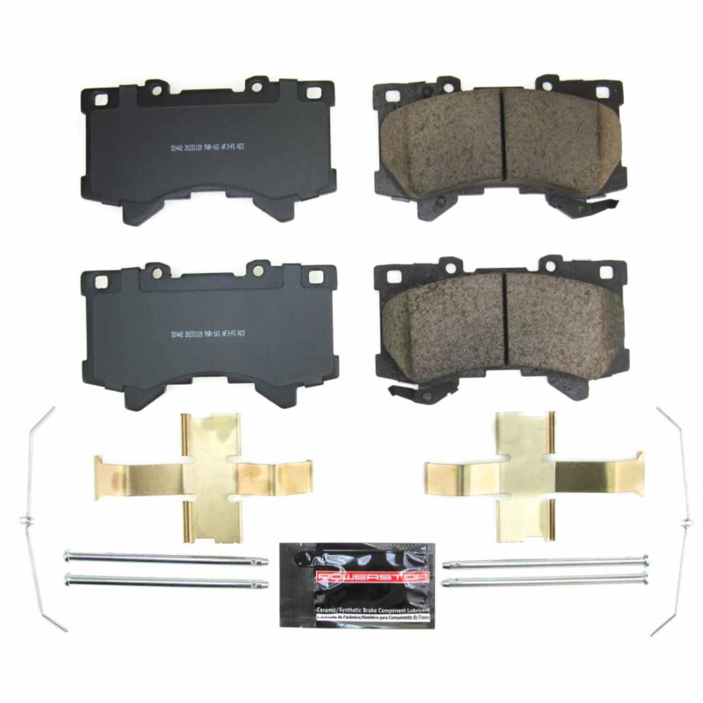 Powerstop Front Z23 Evo Sport Brake Pads w/Hardware for 2022 Lexus LX600 [MPN: psbZ23-2442]_1875829