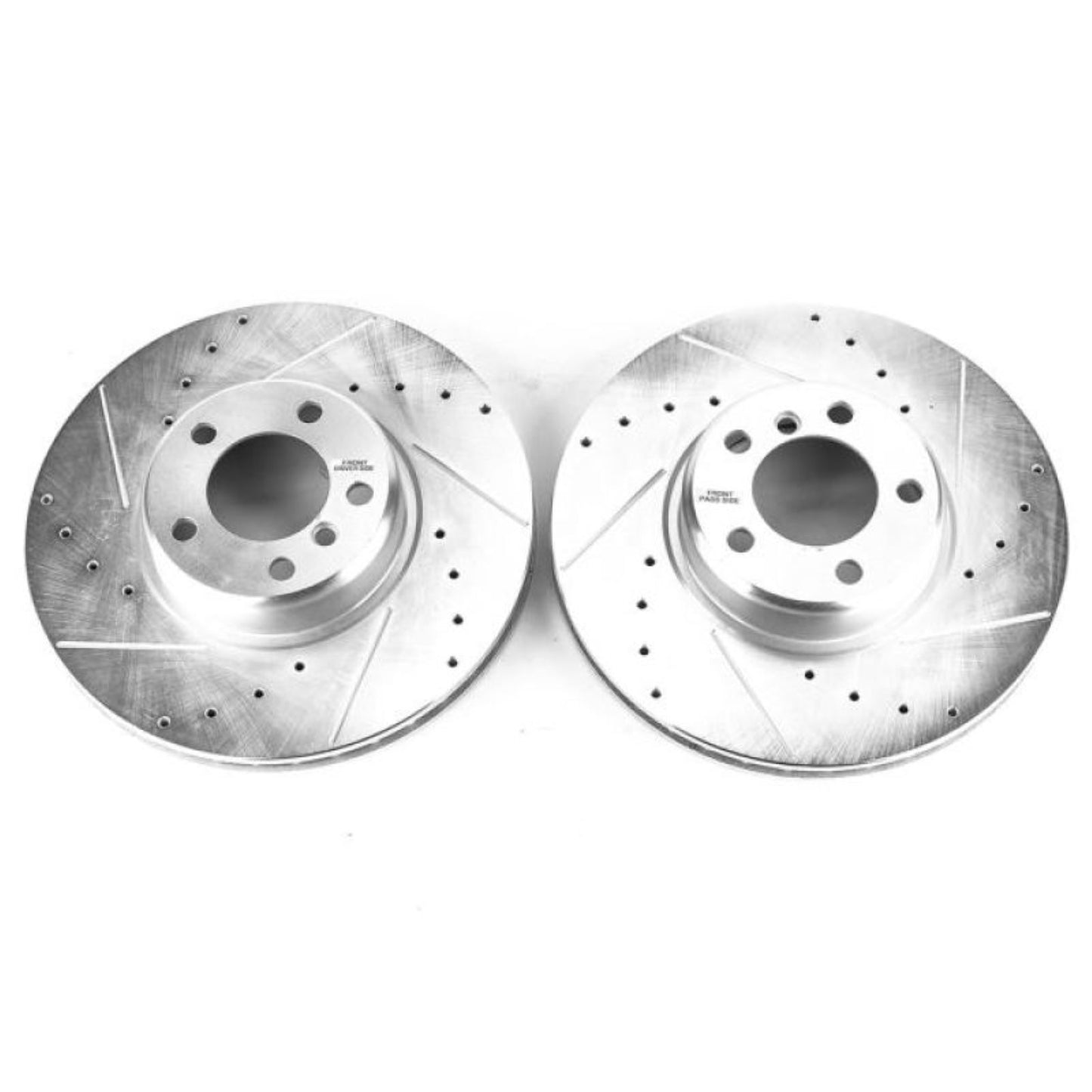 Powerstop Front Evolution Drilled & Slotted Rotors - Pair for 14-16 BMW 228i [MPN: psbEBR1402XPR]_1876996
