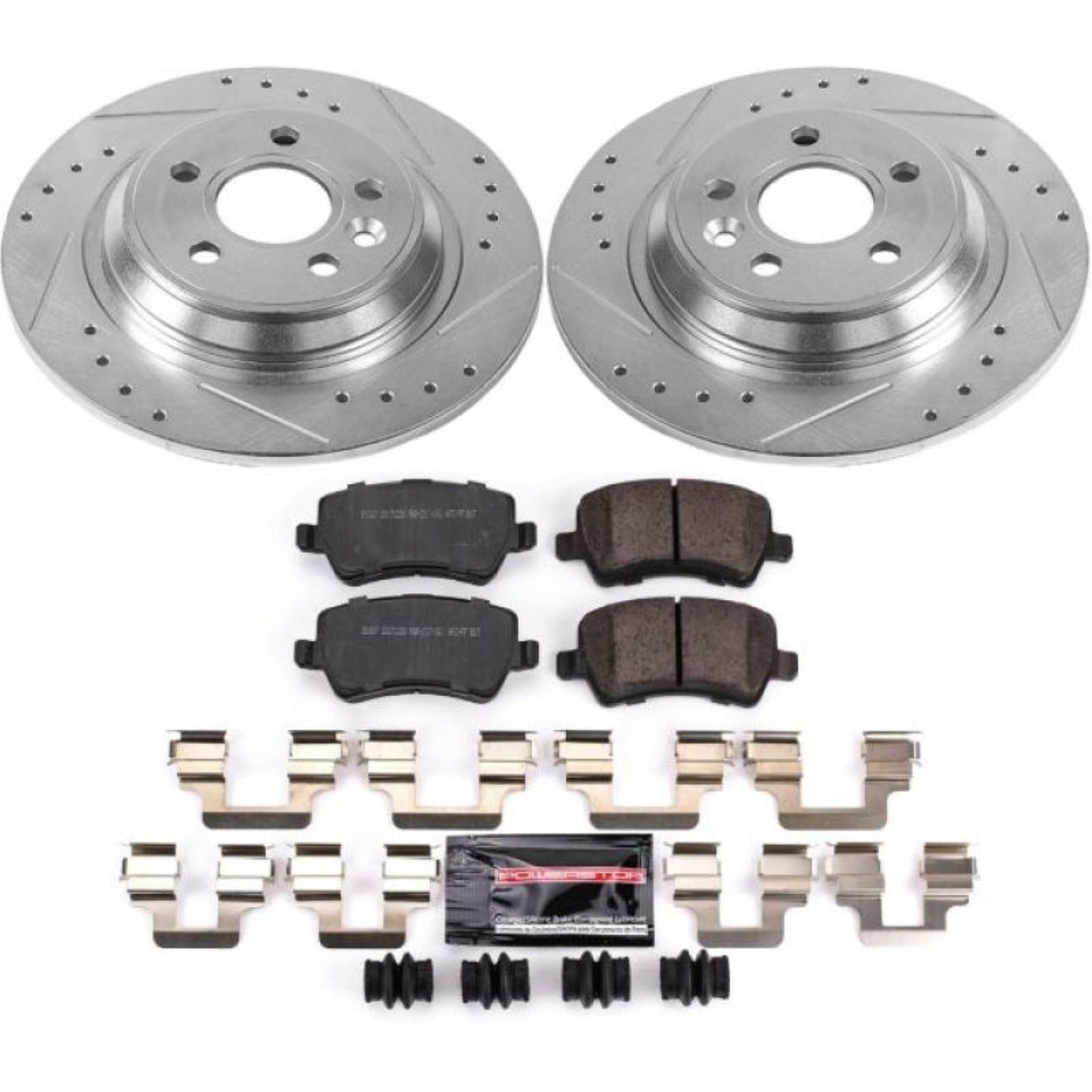 Powerstop Rear Z23 Evolution Sport Brake Kit for 11-18 Volvo S60 [MPN: psbK4704]_1877255