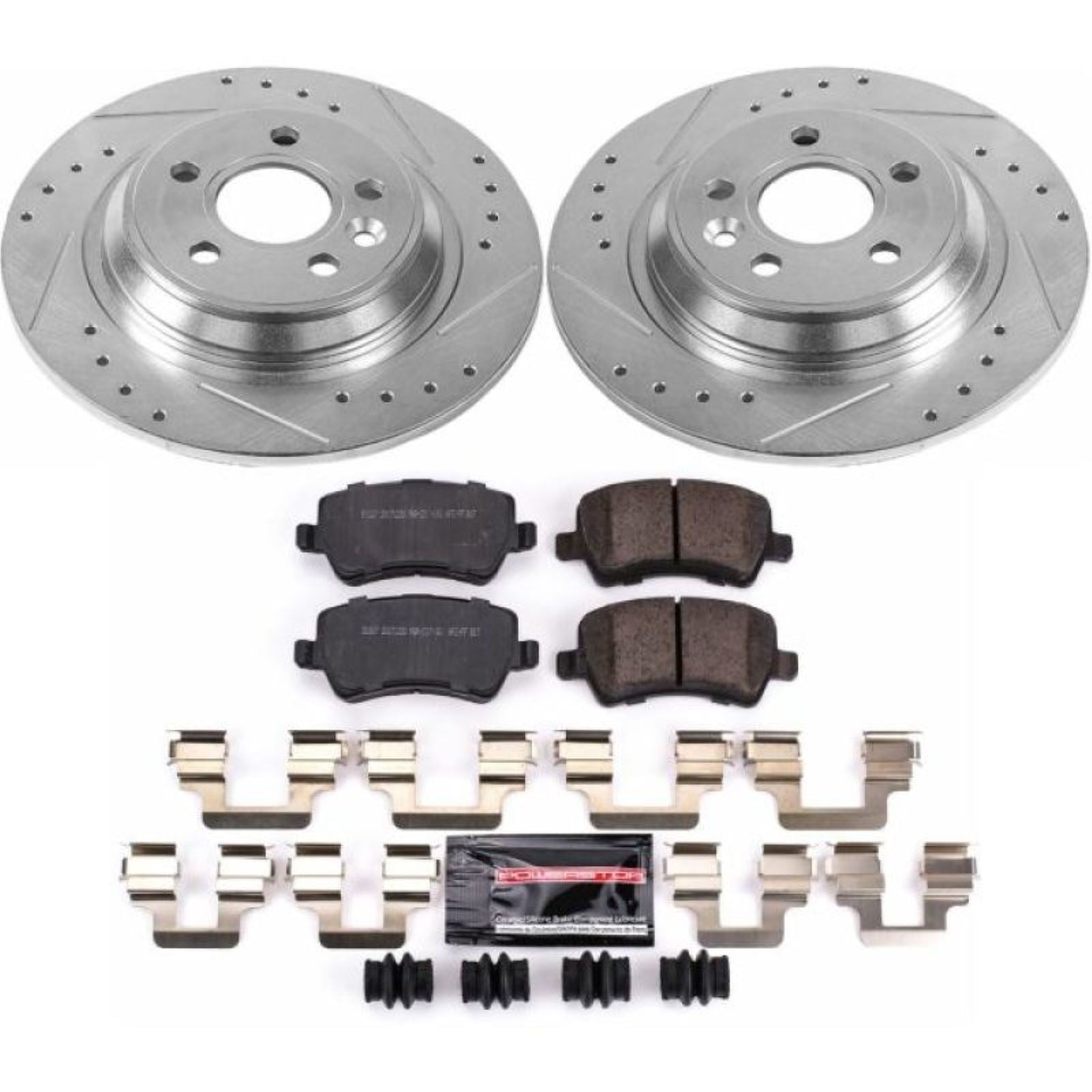 Powerstop Rear Z23 Evolution Sport Brake Kit for 11-18 Volvo S60 [MPN: psbK4704]_1877255
