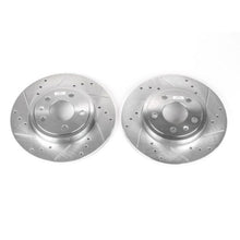 Powerstop Rear Evolution Drilled & Slotted Rotors - Pair for 05-09 Audi A4 [MPN: psbEBR1006XPR]_1877691