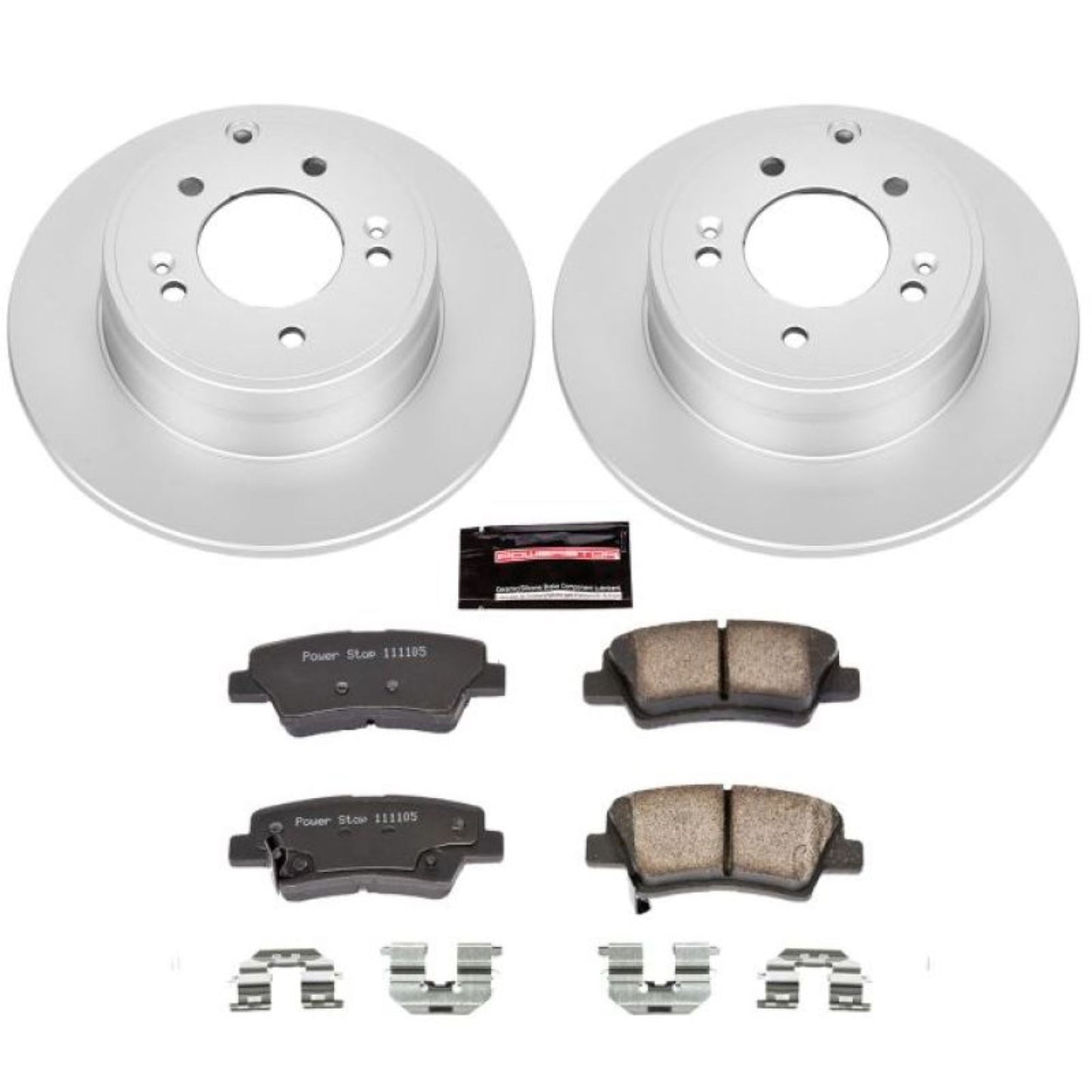 Powerstop Rear Z17 Evolution Geomet Coated Brake Kit for 12-17 Hyundai Azera [MPN: psbCRK5381]_1877735