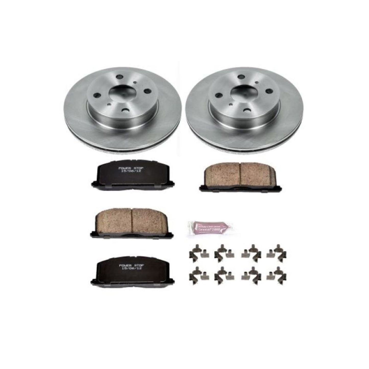 Powerstop Front Autospecialty Brake Kit for 90-92 Geo Prizm [MPN: psbKOE4781]_1877743