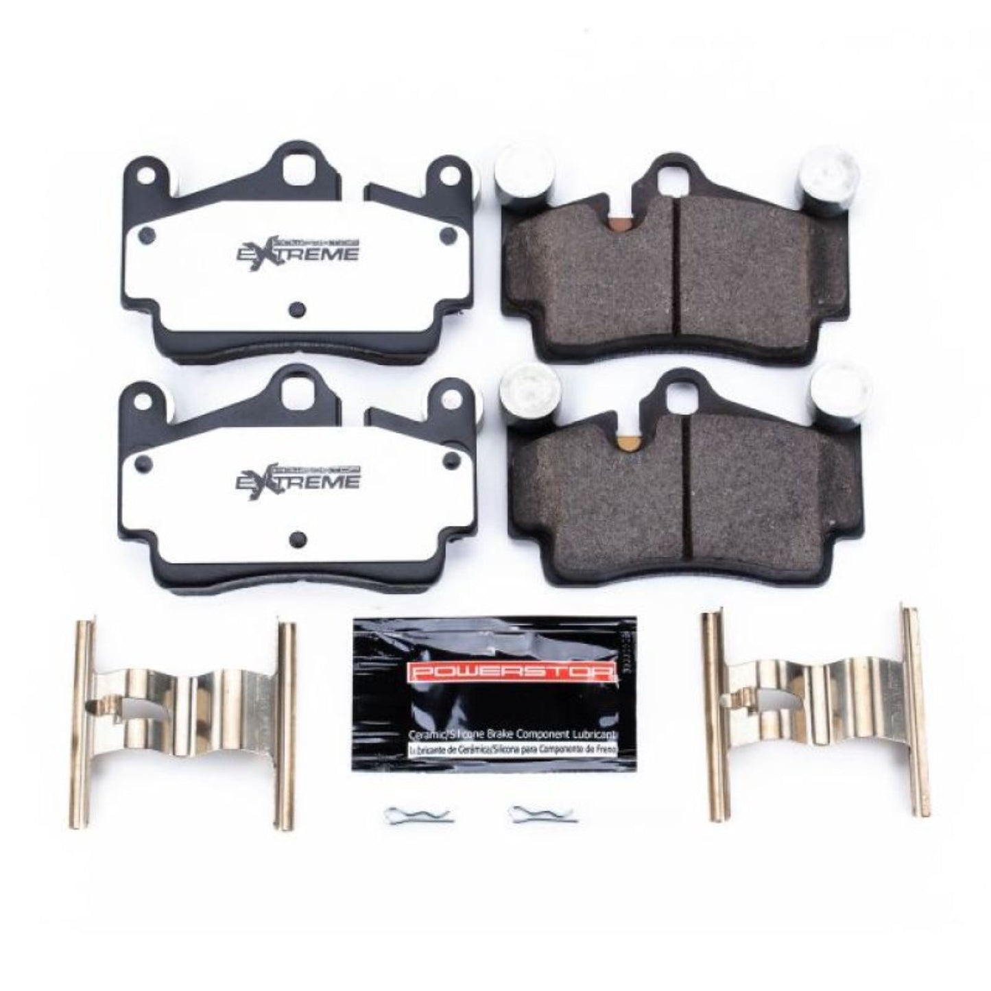 Powerstop Rear Z26 Extreme Street Brake Pads w/Hardware for 07-15 Audi Q7 [MPN: psbZ26-978]_1877726