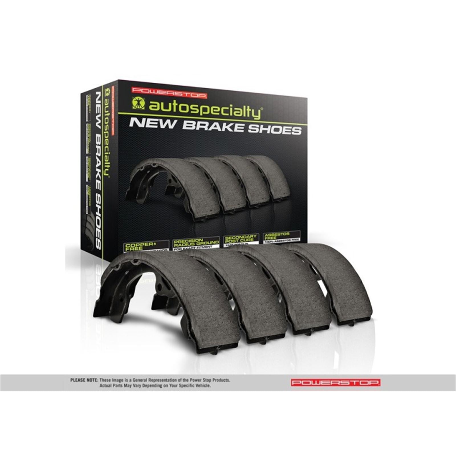 Powerstop Front or Rear Autospecialty Brake Shoes for 73-74 Buick Apollo [MPN: psbB246]_1879826