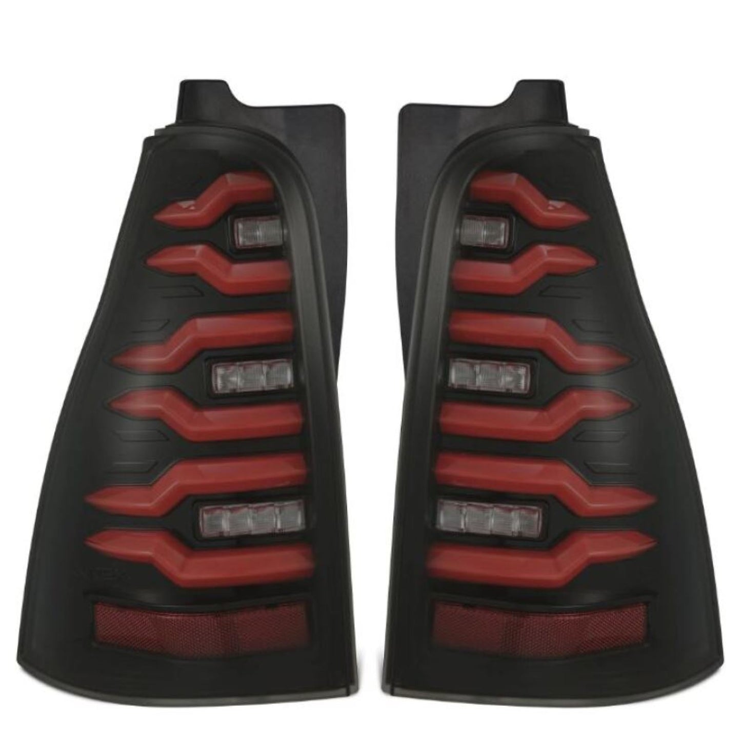 Alpharex LUXX-Series LED Tail Lights- Black fits 03-09 Toyota 4Runner [MPN: arx690080]_1877747