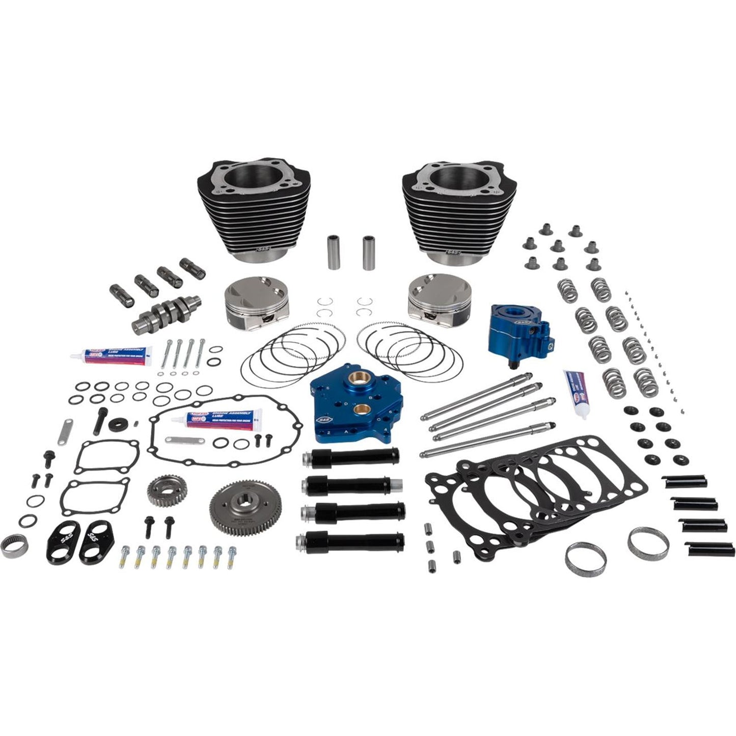 S&S Cycle 129" Power Package - HPT496 - Gear Drive - Oil Cooled - M8 [MPN: 0904-0184]_1951581