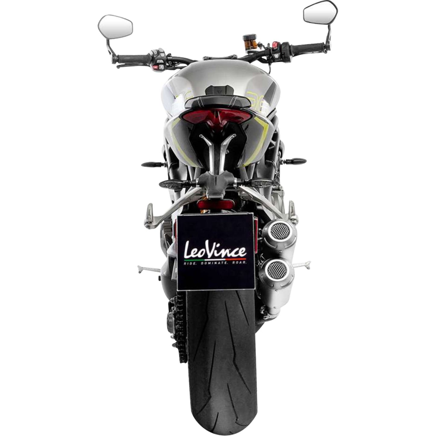 LeoVince LV-10 Slip-On Muffler for Triumph Speed Triple 1200 RR/RS/RX/SS [MPN: 1811-4919]_1877766